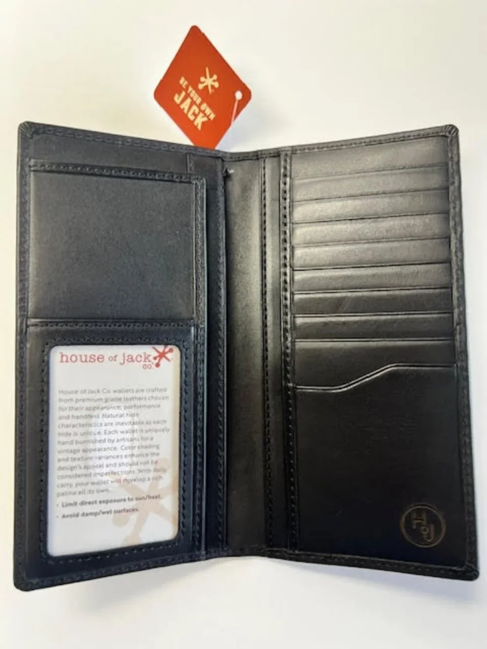 House of Jack Co. Classic Long Bifold Wallet